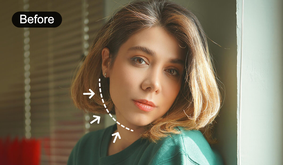 Editor de rostros para retratos y selfies