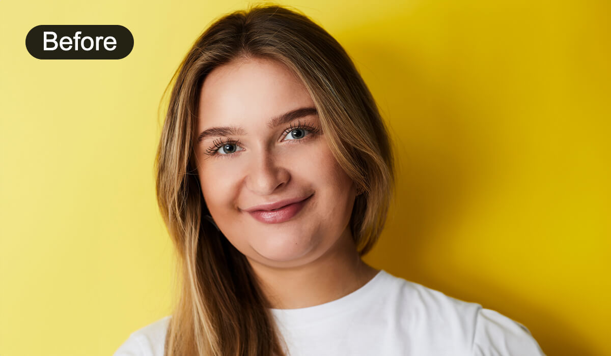 Remove Double Chin in Professional Headshots