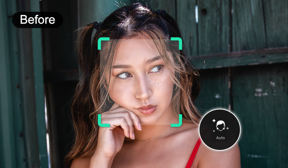 Quick Portrait Editing With Auto Retouch