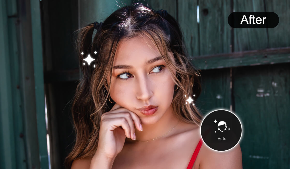 Quick Portrait Editing With Auto Retouch