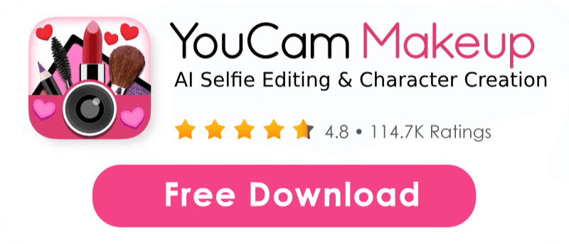 YouCam Makeup is the best AI Avatar App for AI Character Creation.