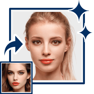 Sofortige Make-up Nachbildung
