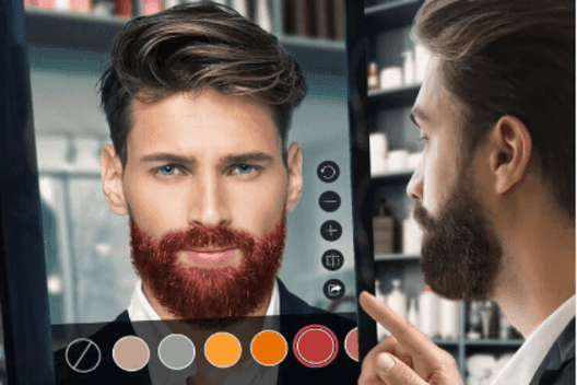 Simulateur de Barbe et Teinture pour barbe en IA 