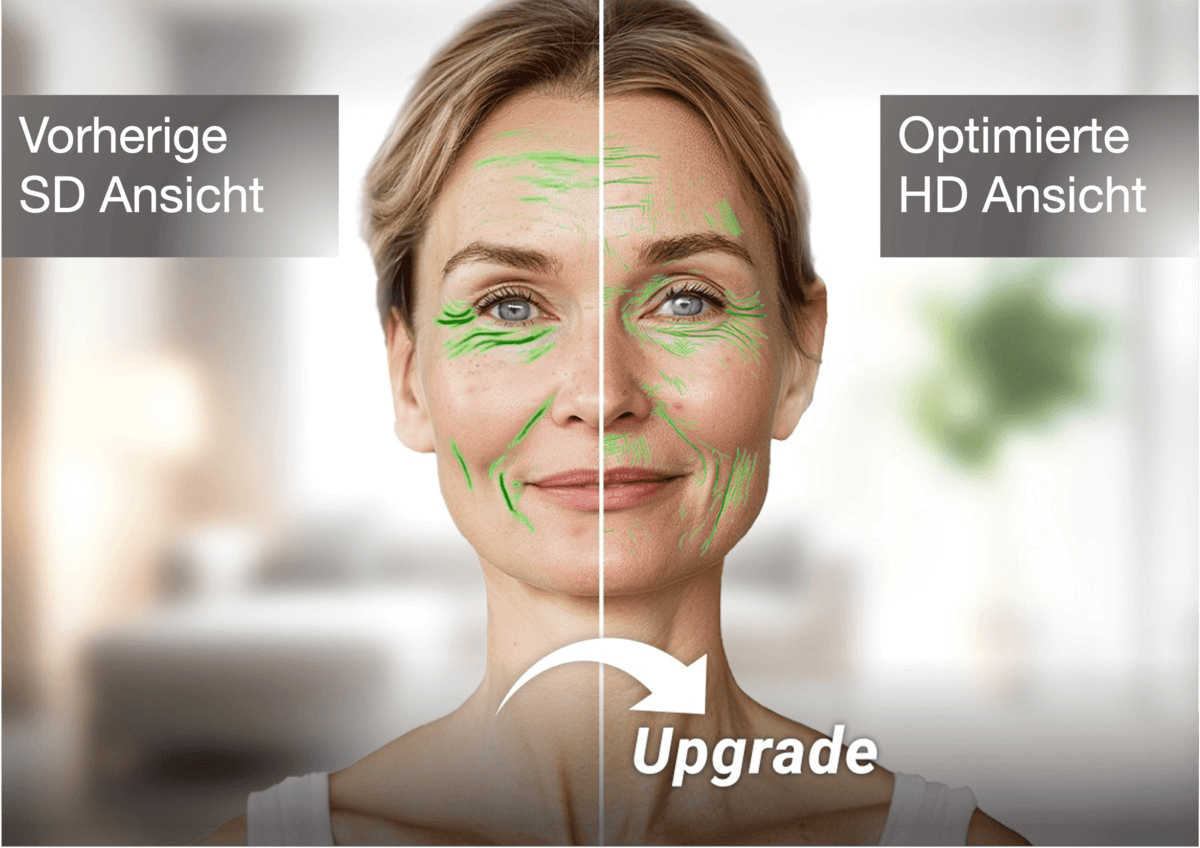 Neu! HD-Hautanalyse mit detaillierten Ergebnissen