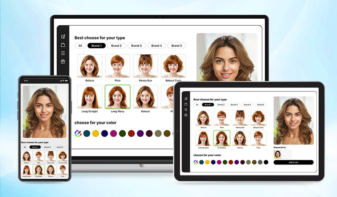 Effortless Virtual Hairstyle Try-On API Integration