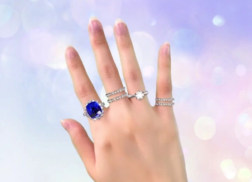 Prueba virtual de anillos