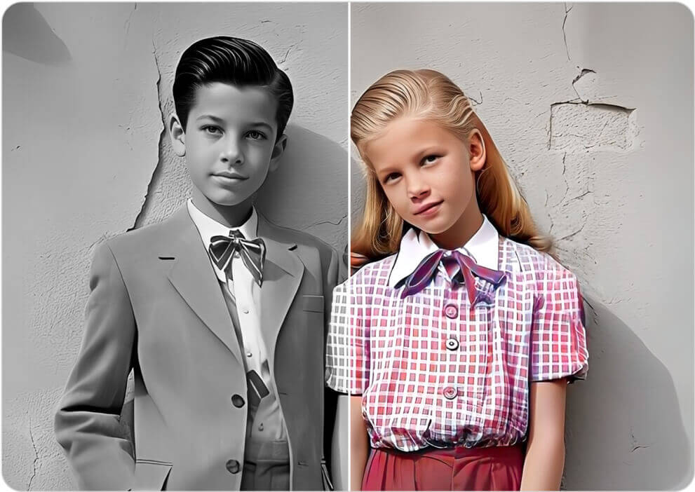 Colorización de fotos con IA