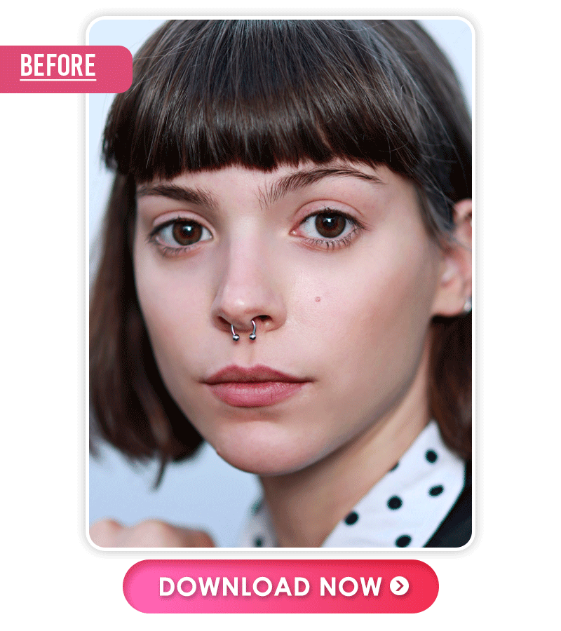 Change lip color on photo with the best lip color filter app, YouCam Makeup,