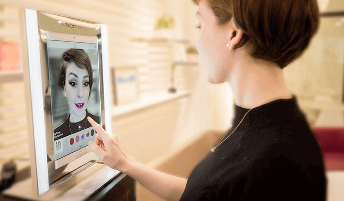 Smart Beauty Mirror for In-Store Consultation