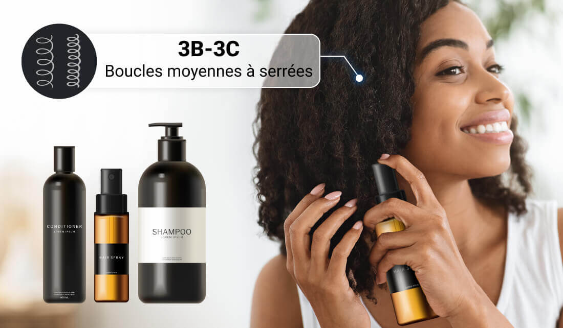 Des recommandations adaptées spécifiquement à chaque type de cheveux