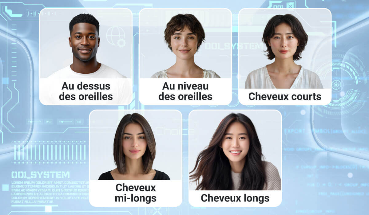 Détection de la longueur des cheveux en IA