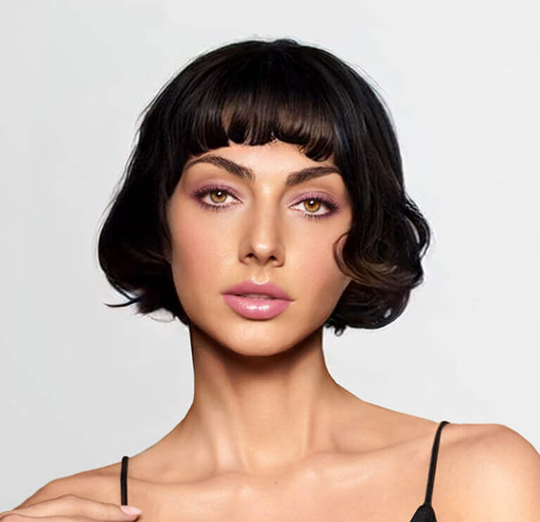 Curly Bobcut