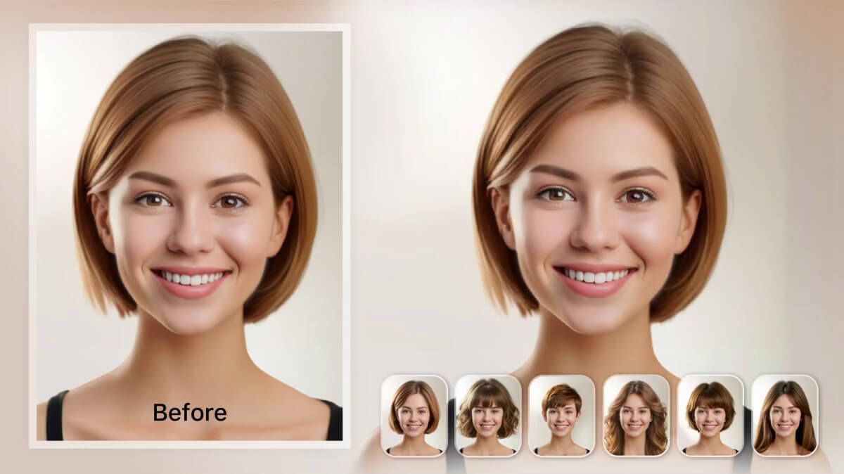AI 헤어스타일 시뮬레이션 활용 범위