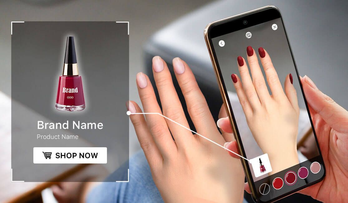 AR Virtual Try-On Solution Made for Nail Brands