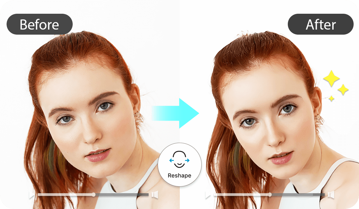 Video Face Reshape