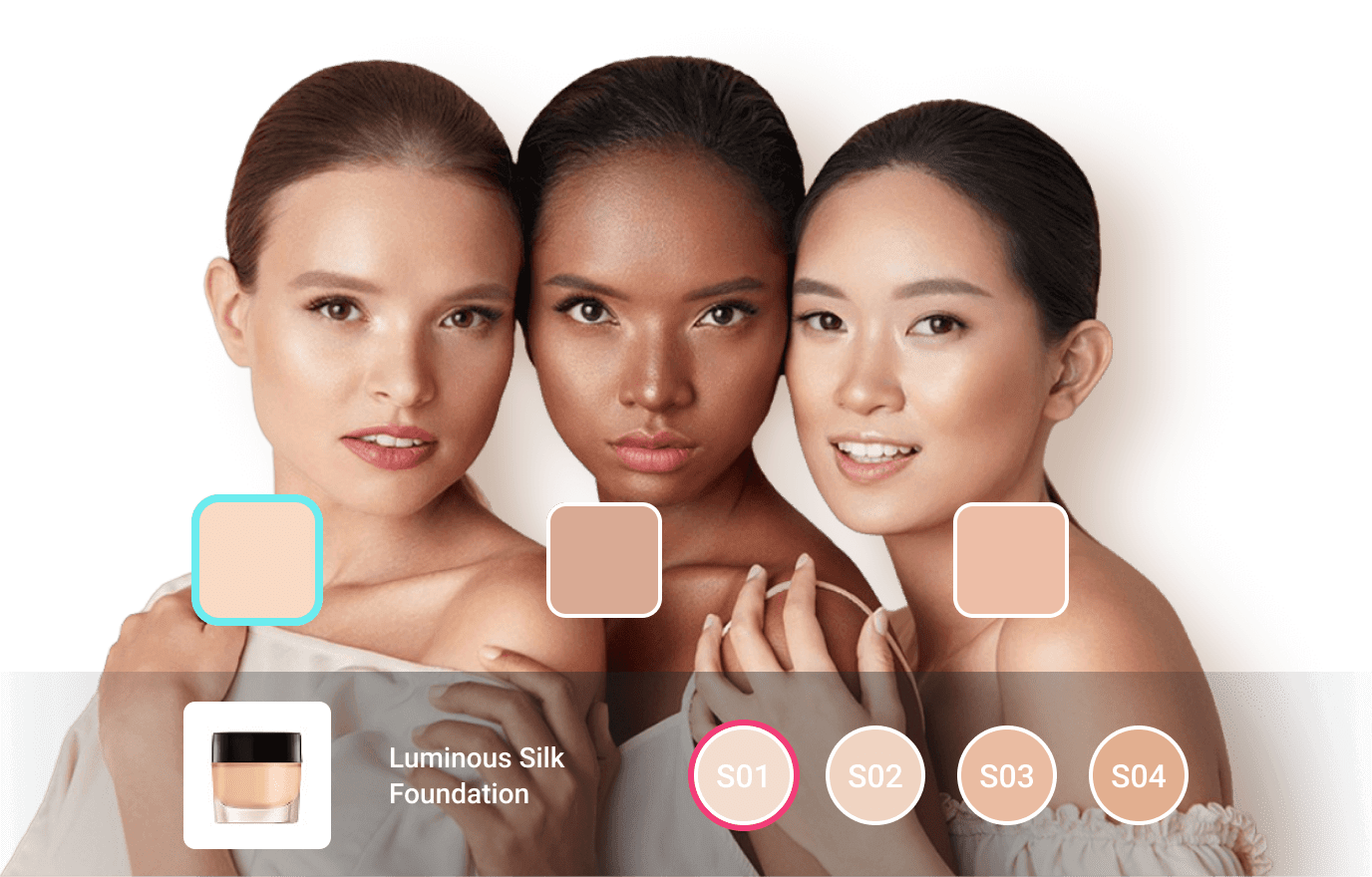 Virtual Foundation Shade Finder: Accurate Online Skin Tone Matching