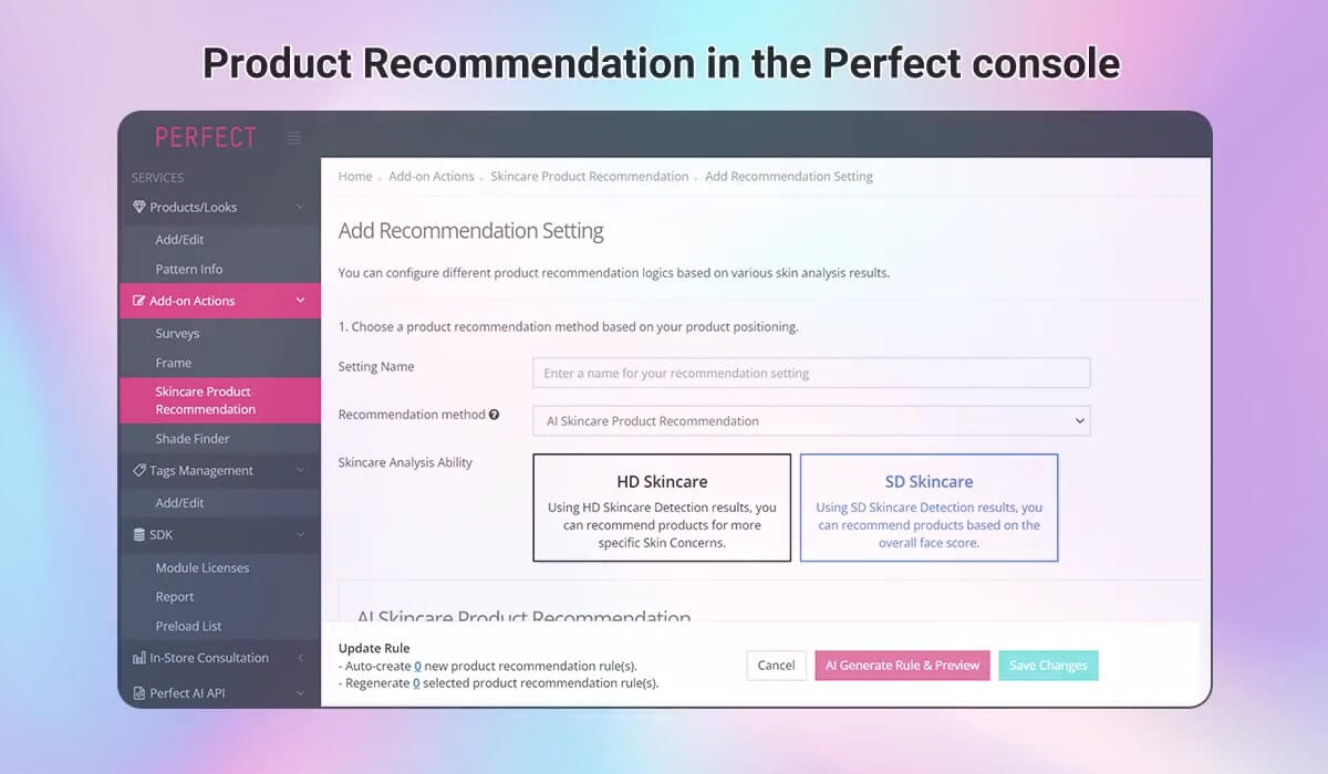 AI Personalized Skincare Recommender