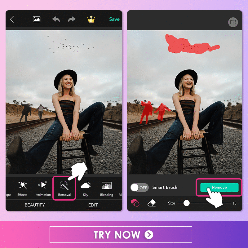  YouCam Perfect Background Removal Tool