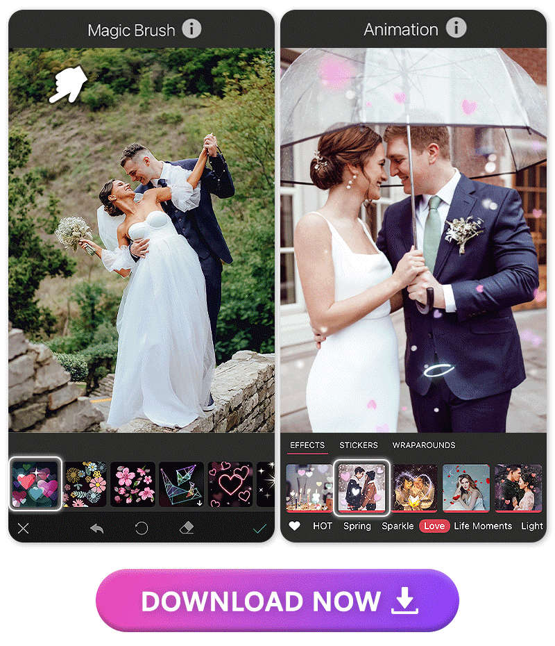 In Love Wedding Sticker for iOS & Android