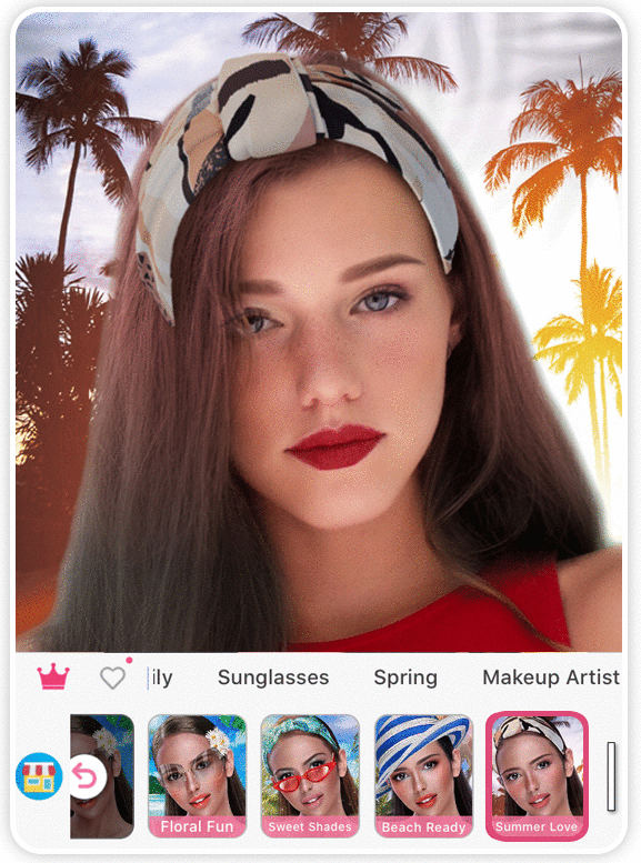 Mejores fotos en la playa con el app para editar fotos 