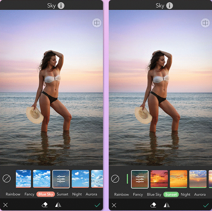 Retouchez vos photos de plage facilement et efficacement avec YouCam Perfect