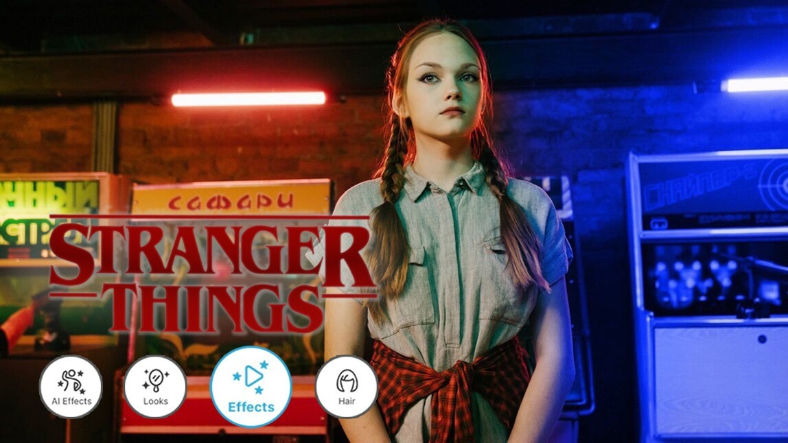 手機也能復刻《怪奇物語4》電影畫面！影片編輯App一鍵套用恐怖妝、音樂特效！