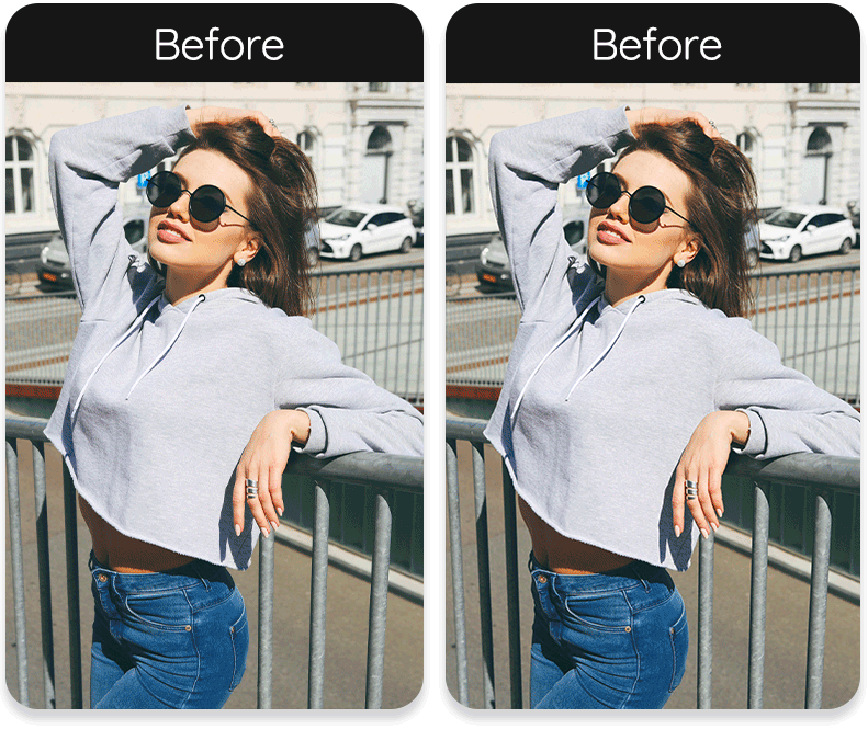 Enlever gens sur photo avec la meilleure application retouche photo gratuit