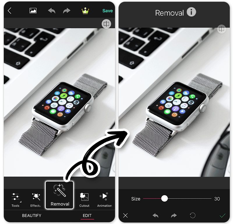 app para editar fotos de productos