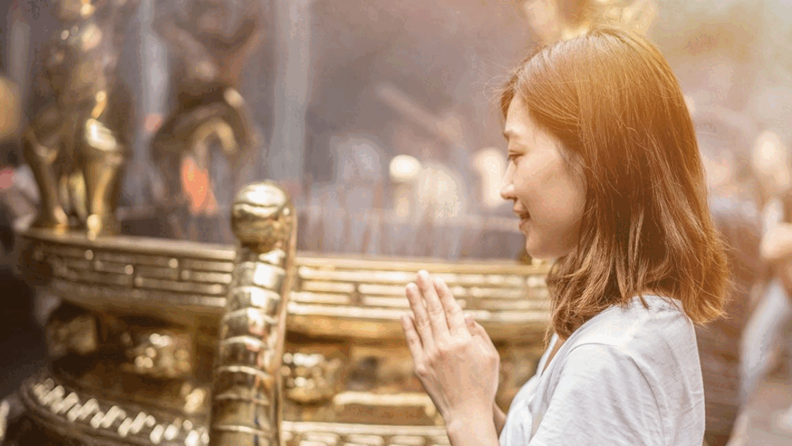 中元節長輩圖自己做，祈求鬼月平安