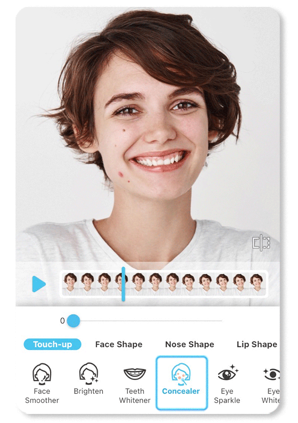Téléchargez YouCam Video et essayez l'appli!