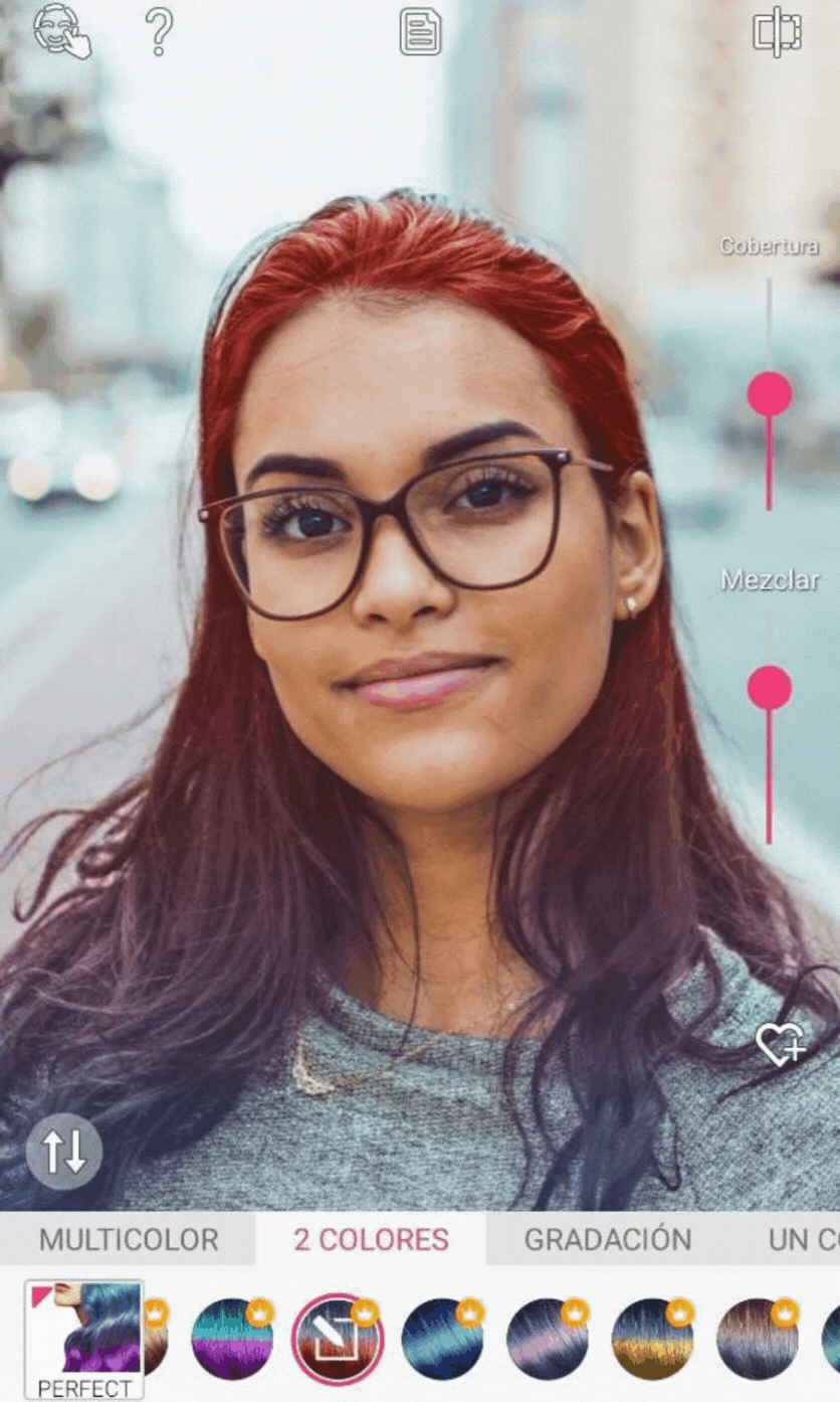 cabello ombre