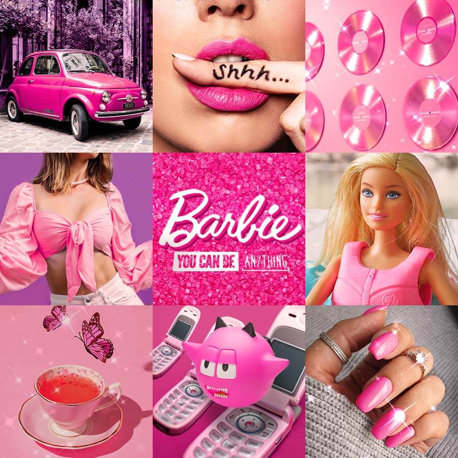 Download Y2k Barbie In Pink Wallpaper