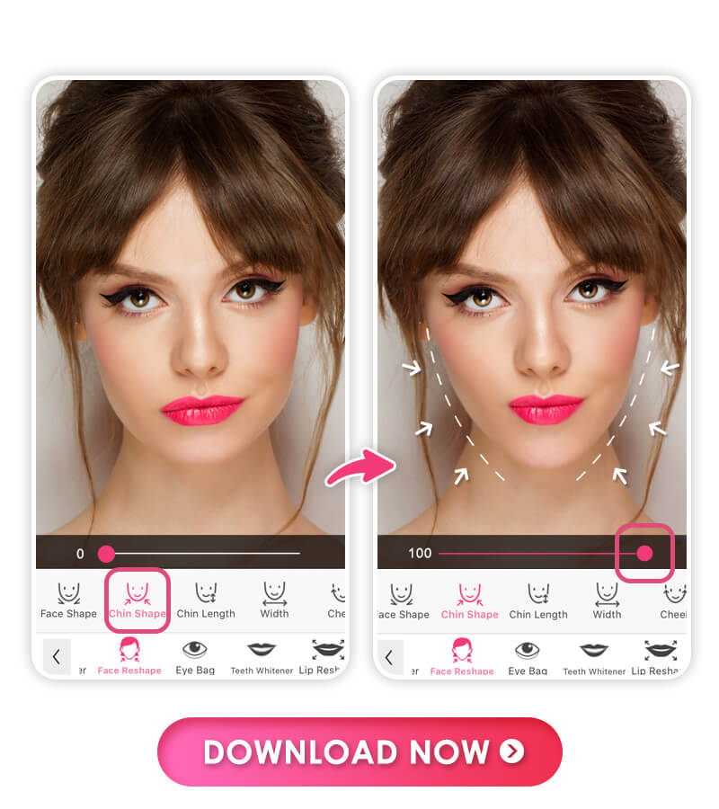 how-to-slim-your-face-in-photos-for-free-best-face-slimming-app-perfect