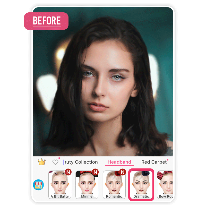 Maquillage dramatique gothique