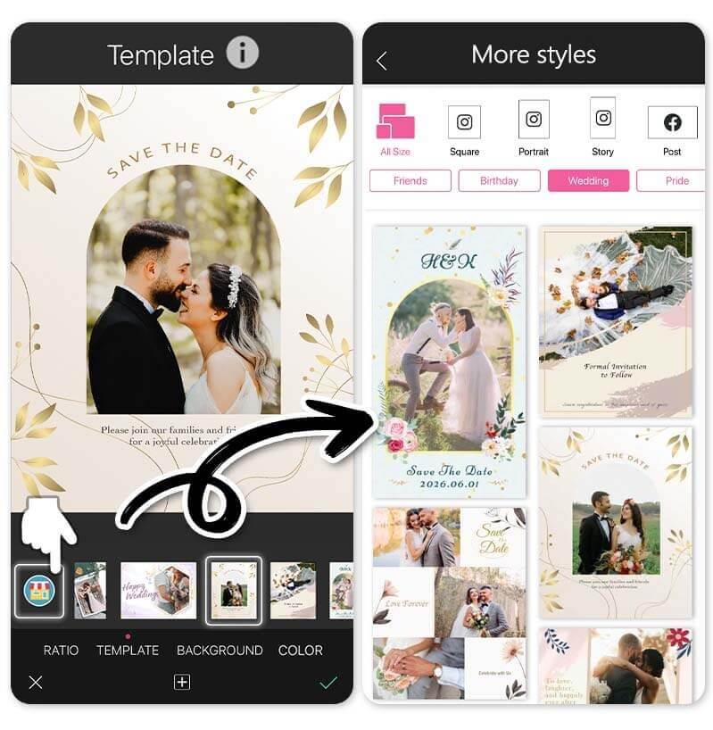 invitaciones de boda para editar