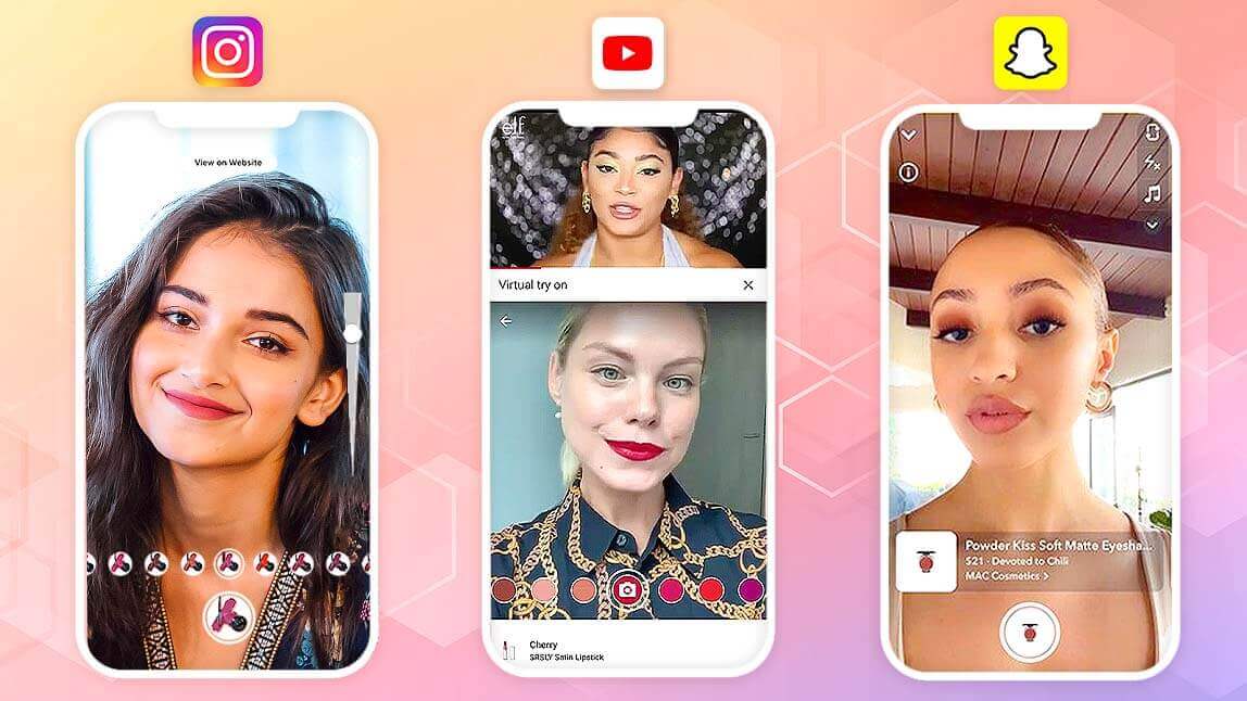 SNSでバーチャルメイクの活用