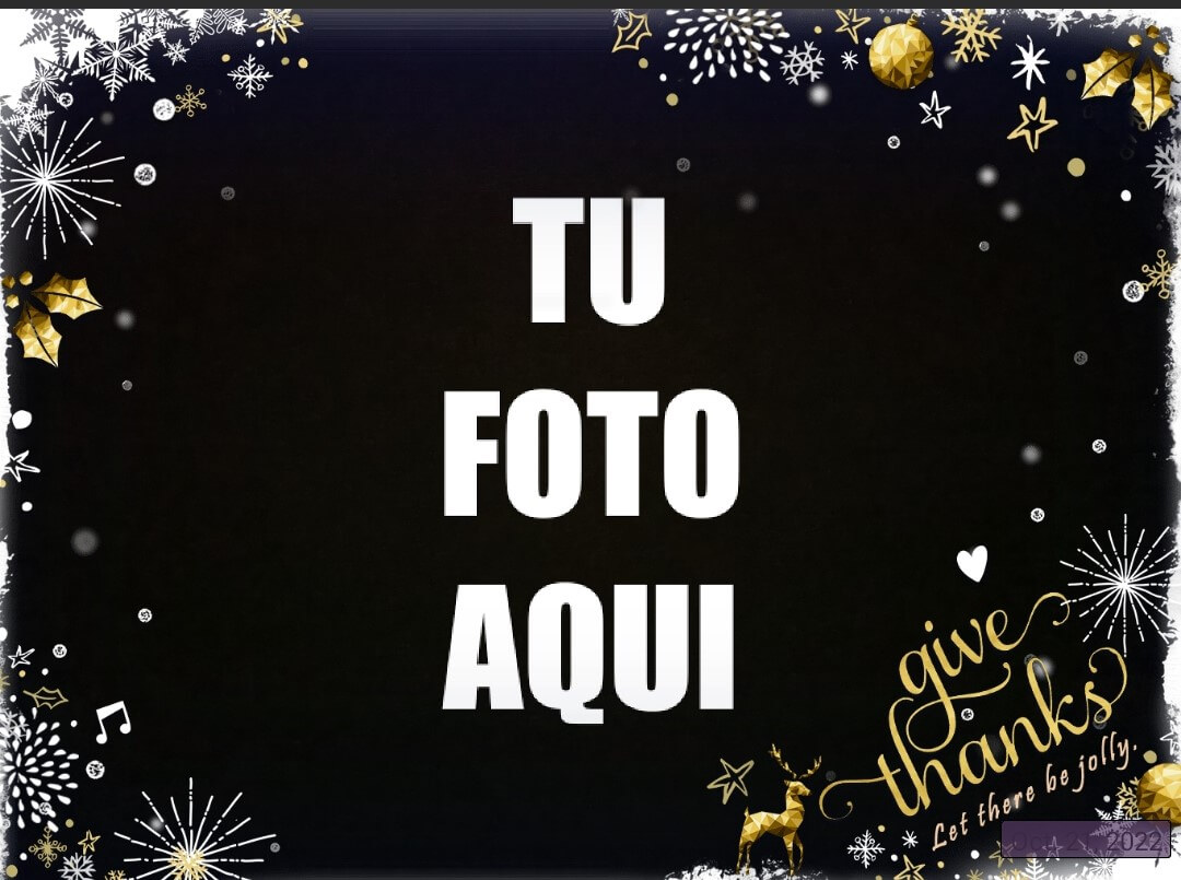 Marcos para fotos navideños