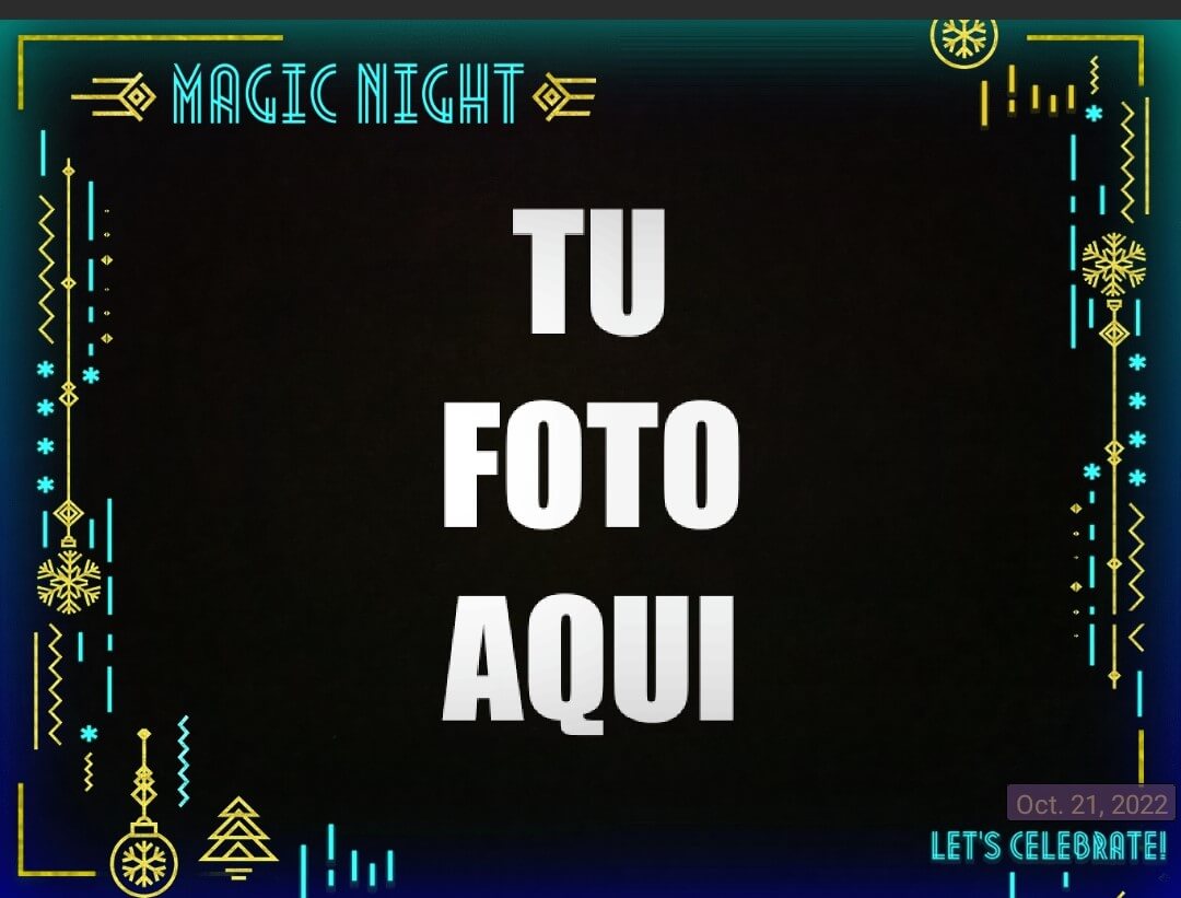 Marcos para fotos navideños