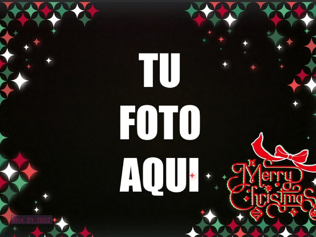 Marcos para fotos navideños