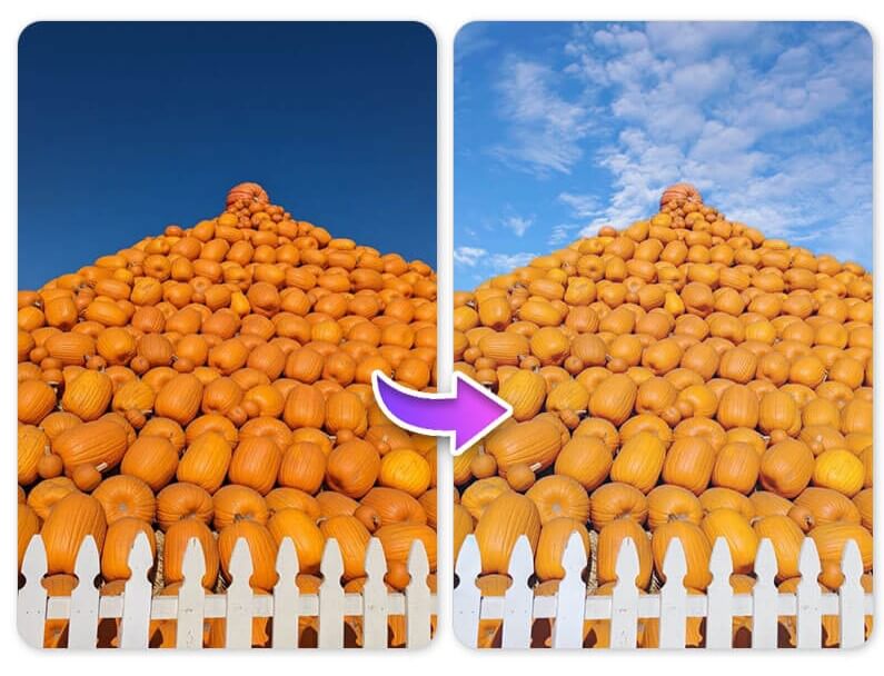 Fondo de nubes