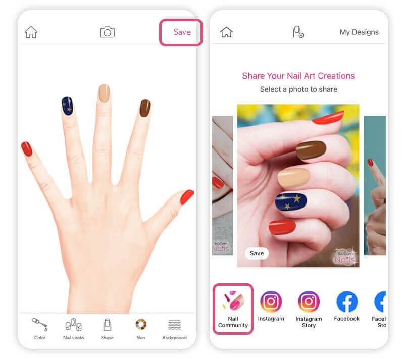 app para uñas