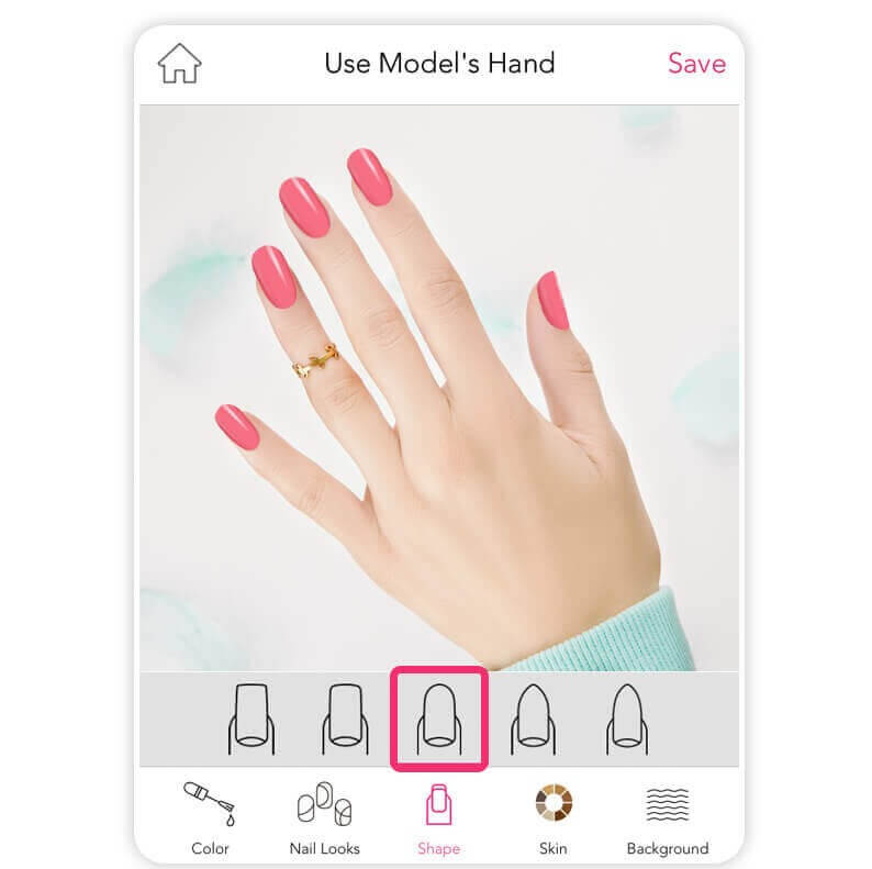 formas de uñas