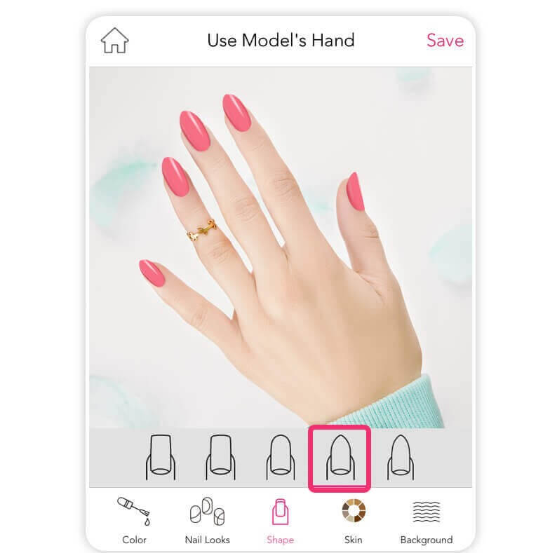 formas de uñas