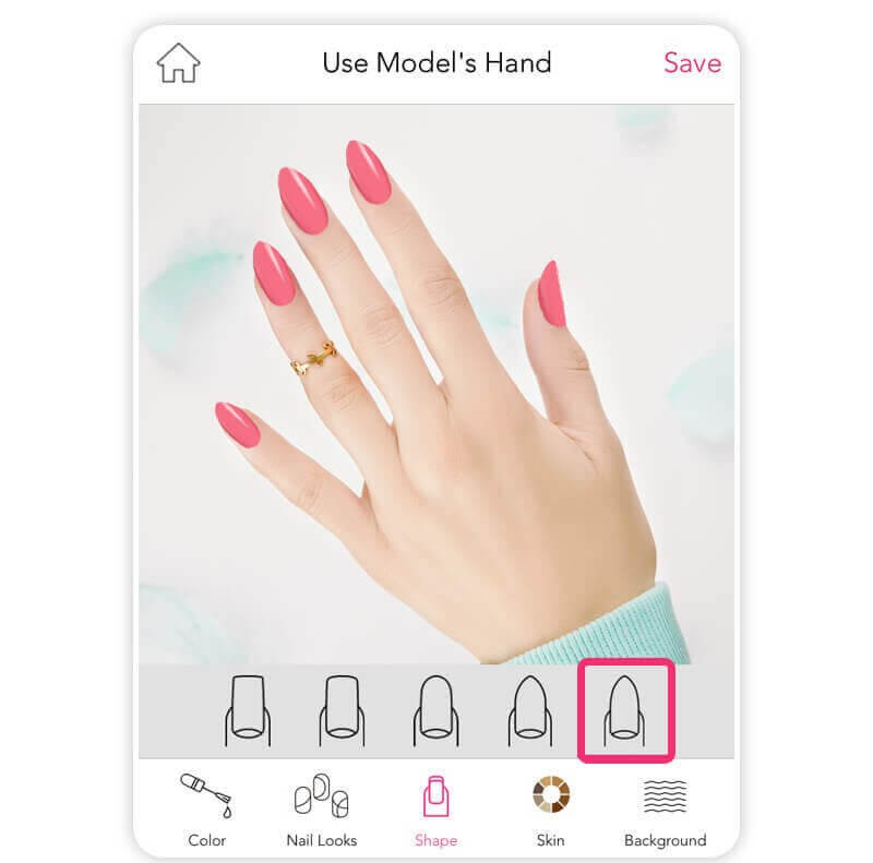 formas de uñas