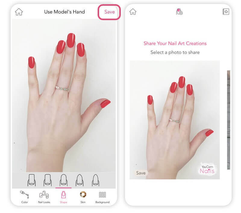 prueba tipos de uñas postizas