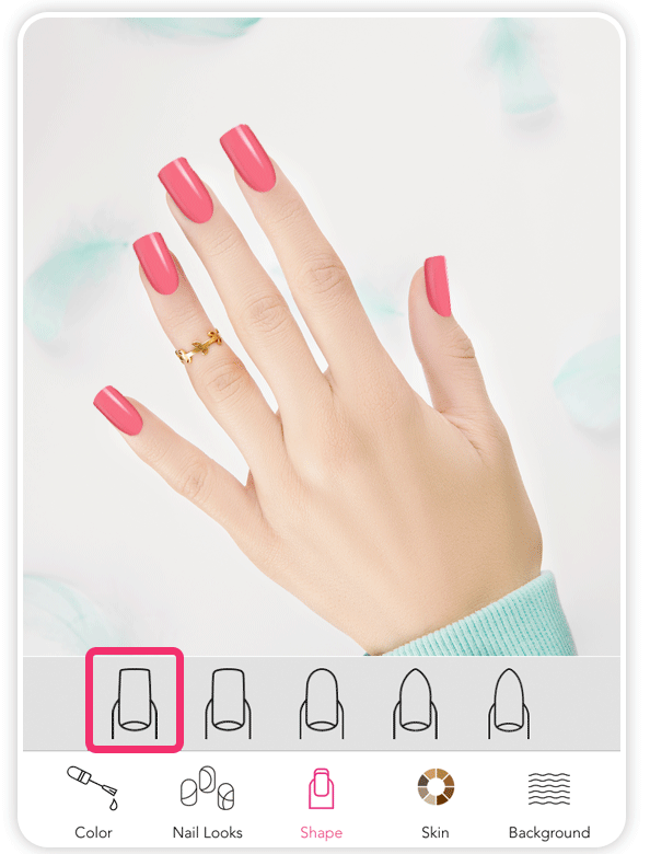 YouCam Nails appli gratuite choisir la meilleure forme d'ongles en 2023 sur Iphone et Android