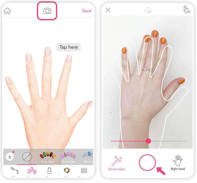 YouCam Nails choisir la meilleure forme d'ongles en 2023 sur Iphone et Android