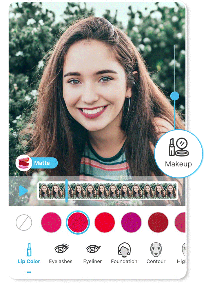 Meilleure appli éditeur vidéo pour ajouter maquillage