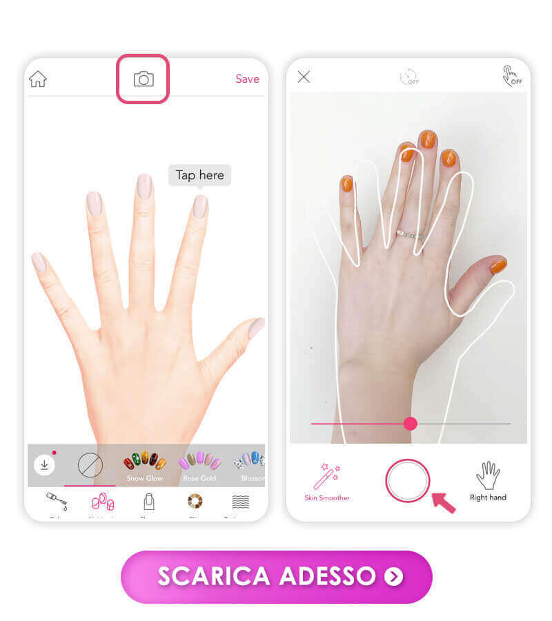 Scarica YouCam Nails, la Miglior App Per Decorazioni Unghie