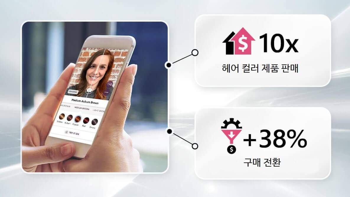 매디슨 리드 헤어 가상 체험 성공 사례
